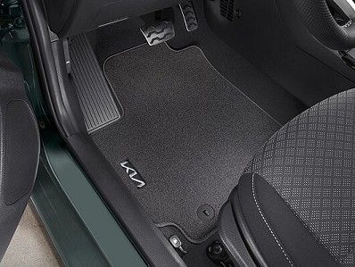 Image of item TEXTILE FLOOR MAT LHD, Kia logo
