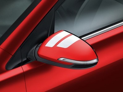 Image of item MIRROR DECALS, WHITE MATT